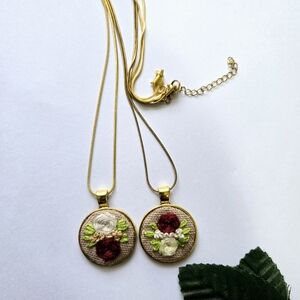 Handembroidered Necklace